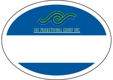 Outside Parking Permit | Oval | 2" x 2 3/4" | White Vinyl