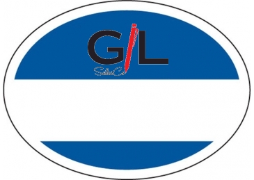 Outside Parking Permit | Oval | 2" x 2 3/4" | White Vinyl
