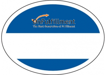 Outside Parking Permit | Oval | 2" x 2 3/4" | White Vinyl