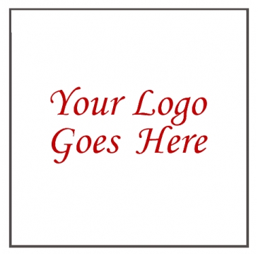 Outside Parking Permit | Square | 3" x 3" | White Vinyl