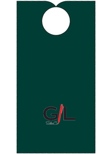 Door Hanger | 3 1/4" x 8" | Side Slit & Hole