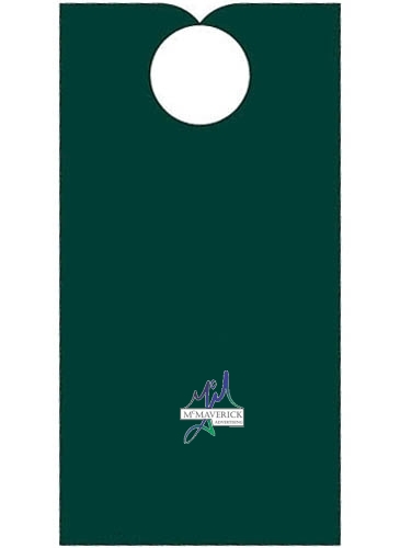 Door Hanger | 3 1/4" x 8" | Side Slit & Hole