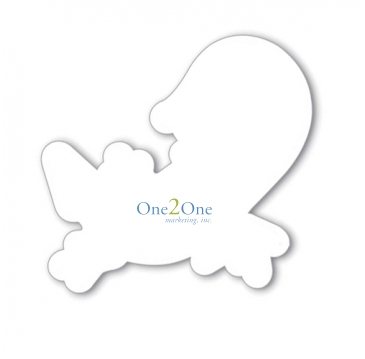 4 Sq Custom Corners Flat Flexible Magnet