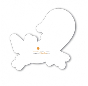 4 Sq Custom Corners Flat Flexible Magnet