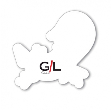 9 Sq Custom Corners Flat Flexible Magnet