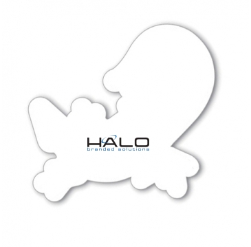 10 Sq Custom Corners Flat Flexible Magnet