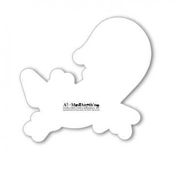 13 Sq Custom Corners Flat Flexible Magnet