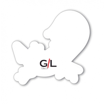 13 Sq Custom Corners Flat Flexible Magnet