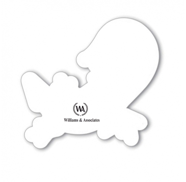 14 Sq Custom Corners Flat Flexible Magnet