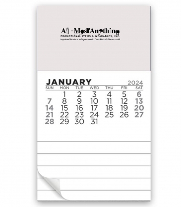 Add-A-Pad 12 Month Calendar