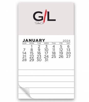 Add-A-Pad 12 Month Calendar