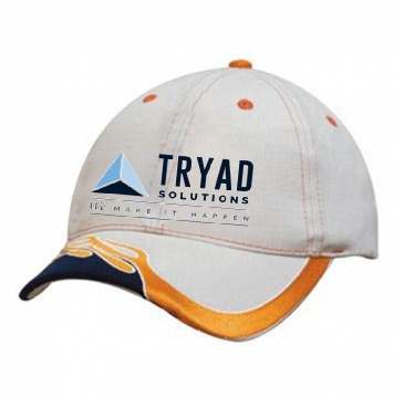 Brushed Heavy Cotton w/ Blaze Embroidery