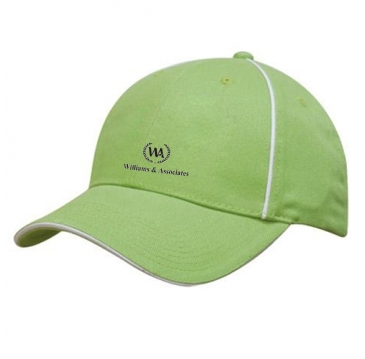 Brushed Heavy Cotton with Sandwich to Peak and Front Panels