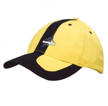 Brushed Heavy Cotton with Peak and Crown Inserts