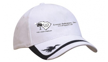 Brushed Heavy Cotton With Mesh Peak Indent