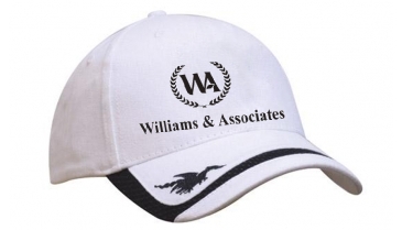 Brushed Heavy Cotton With Mesh Peak Indent