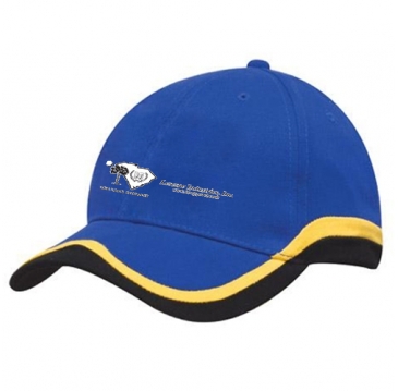 Brushed Heavy Cotton with Insert Trim to Peak and Crown