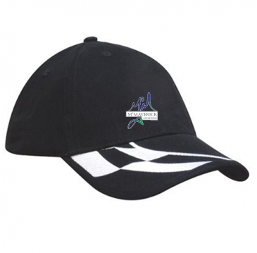 Brushed Heavy Cotton Check Embroidered to Peak