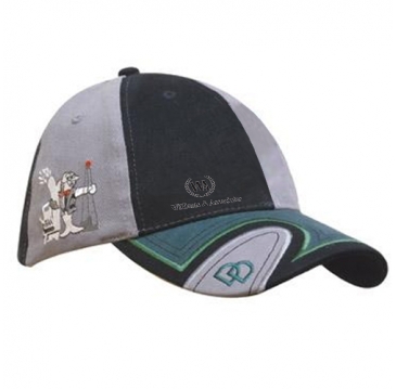 Brushed Heavy Cotton w/ Peak Insert, Trim & Tracing