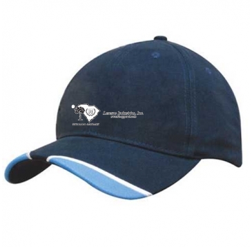 Brushed Heavy Cotton with Piped Peak Indents