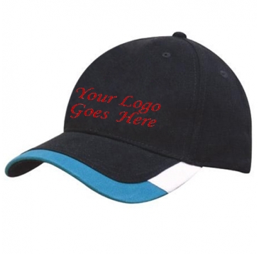 Brushed Heavy Cotton with Two Tone Peak Trim