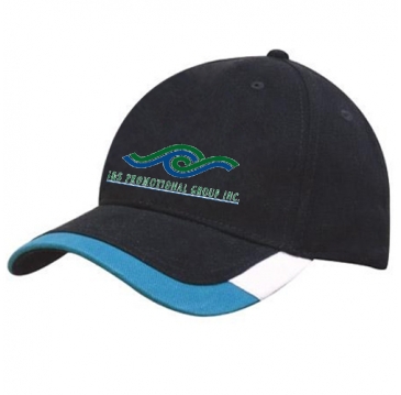 Brushed Heavy Cotton with Two Tone Peak Trim