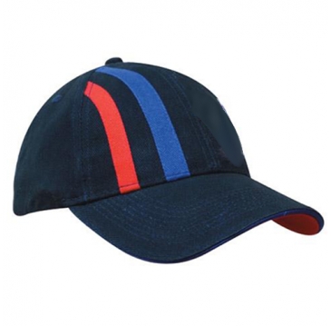 Brushed Heavy Cotton with Thin Trim over Crown