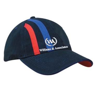 Brushed Heavy Cotton with Thin Trim over Crown