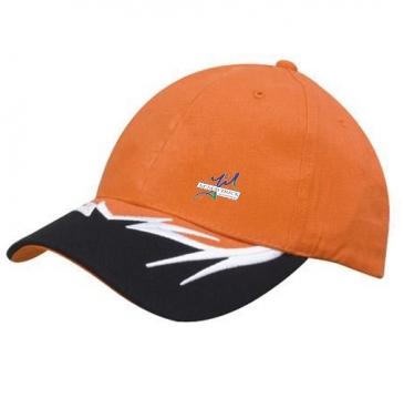 Brushed Heavy Cotton with Embroidered Peak Insert