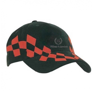 Brushed Heavy Cotton with V Checked Embroidery