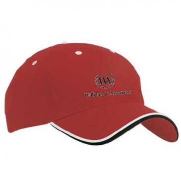 Brushed Heavy Cotton with Double Peak Trim