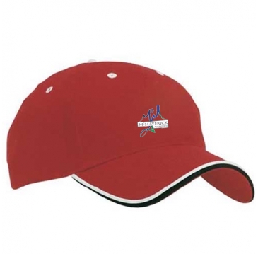 Brushed Heavy Cotton with Double Peak Trim