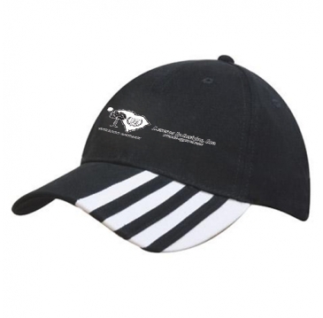 Brushed Heavy Cotton with Laminated Peak Inserts