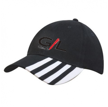 Brushed Heavy Cotton with Laminated Peak Inserts