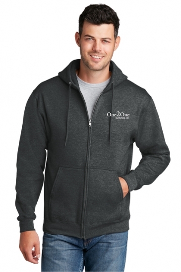 Port & Company® - Core Fleece Full-Zip Hooded Sweatshirt