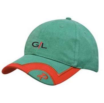 Brushed Heavy Cotton with Peak Indent & Embroidered Trim