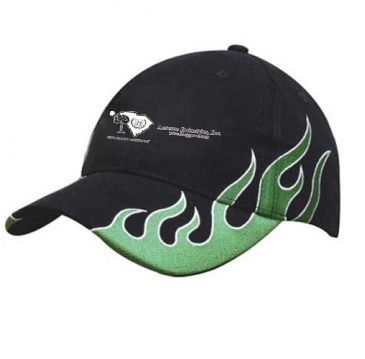 Brushed Heavy Cotton with Side Flames