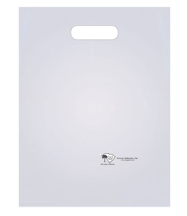 Short Run Patch Handle Bag 12x15