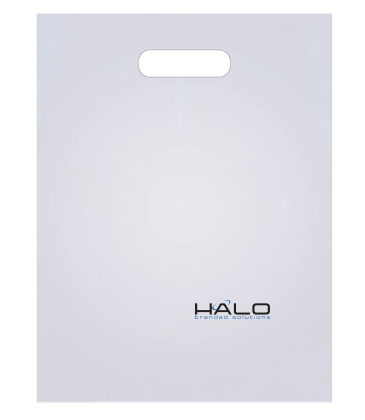 Short Run Patch Handle Bag 12x15