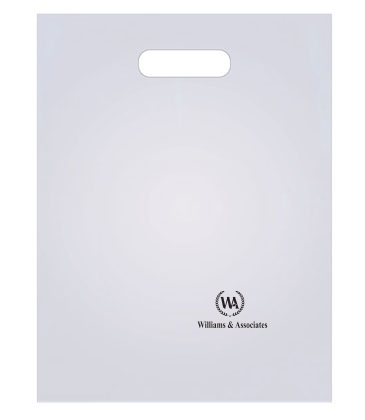 Short Run Patch Handle Bag 12x15