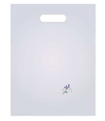 Short Run Patch Handle Bag 12x15
