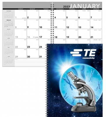 Standard Year Desk Planner with Custom Cover