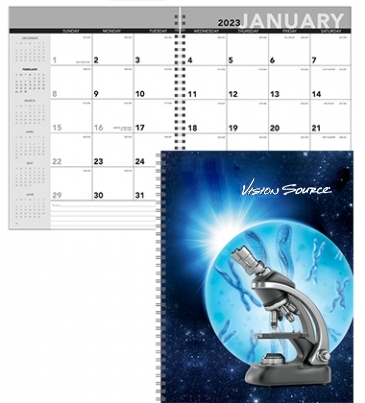 Standard Year Desk Planner with Custom Cover