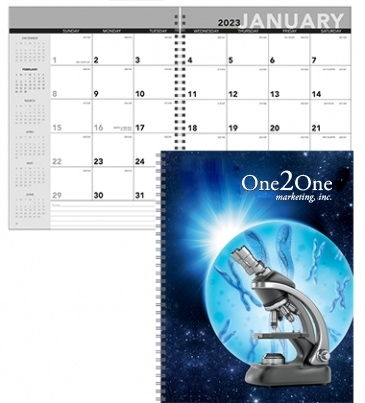 Standard Year Desk Planner with Custom Cover