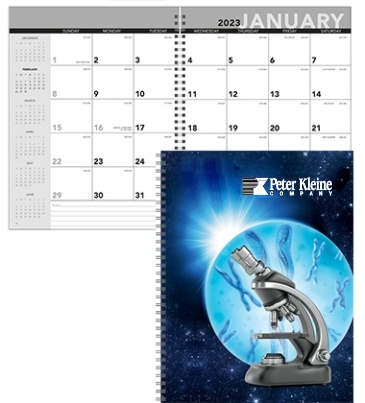 Standard Year Desk Planner with Custom Cover