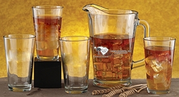 Pitcher and Pint Set - Deep Etched