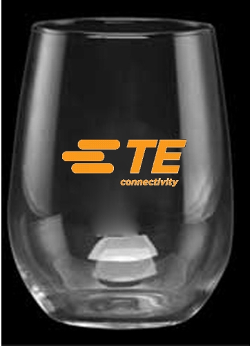9 oz. Stemless White Wine - Deep Etched