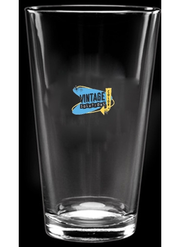 16 oz. Pint Glass - Deep Etched