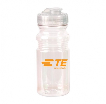 20oz Translucent Sport Bottle With Snap Cap ( 100-Pack )