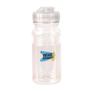 20oz Translucent Sport Bottle With Snap Cap ( 100-Pack )